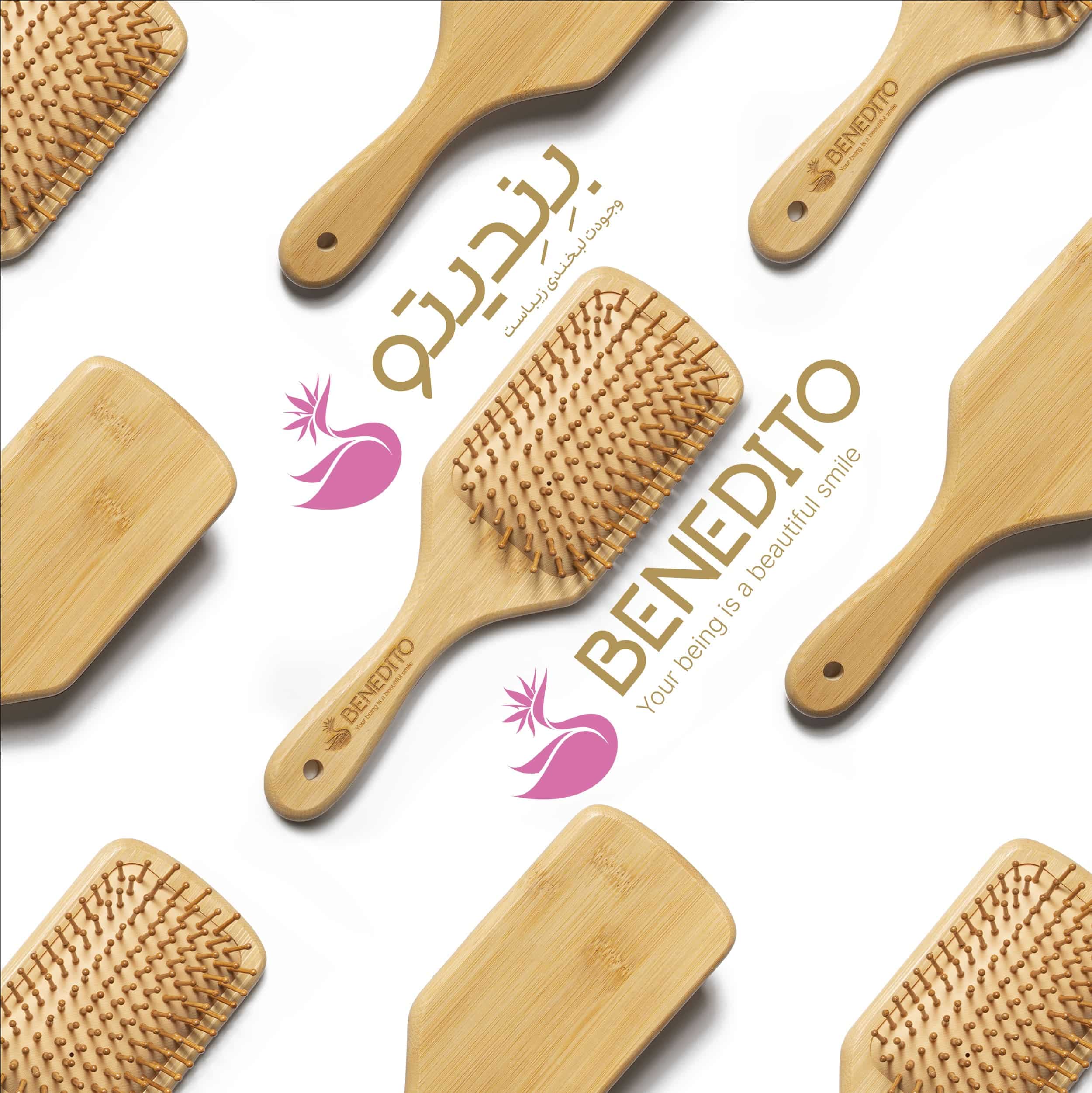 برس چوبی بامبو